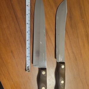 Cutco Stainless Steel Knife with Black Handle